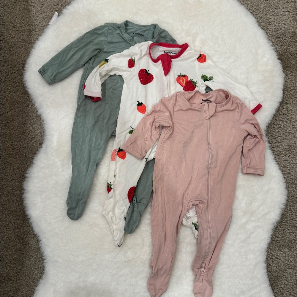 Bamboo Footie Pajama (Set of 3)